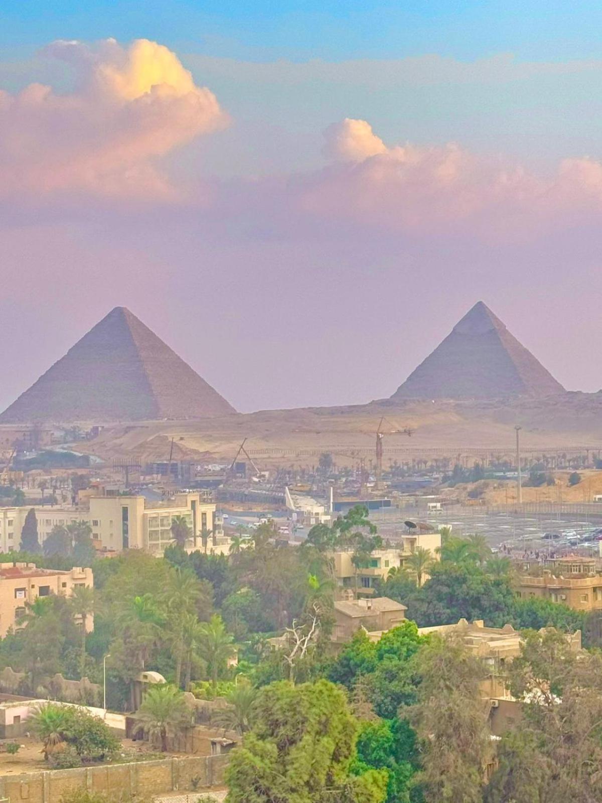 Готель Grand Museum & Pyramids View Kafr Ghatati Екстер'єр фото